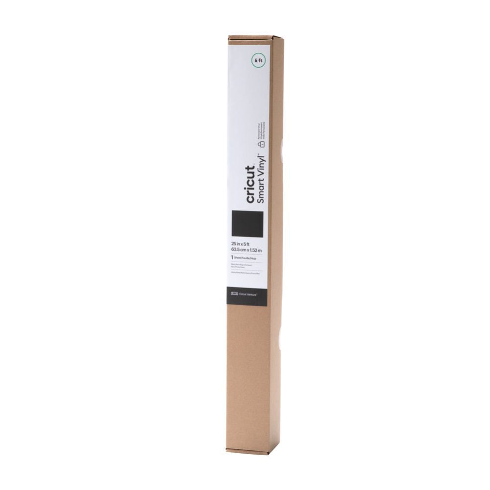 Cricut Venture - Smart Vinyl - Vinyle Thermocollant - Noir - 63,5 x 152 cm