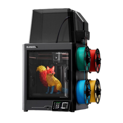 Elegoo - Mini Factory Centauri Carbon 2 Combo - Imprimante 3D avec Multicolore CC2 + CANVAS