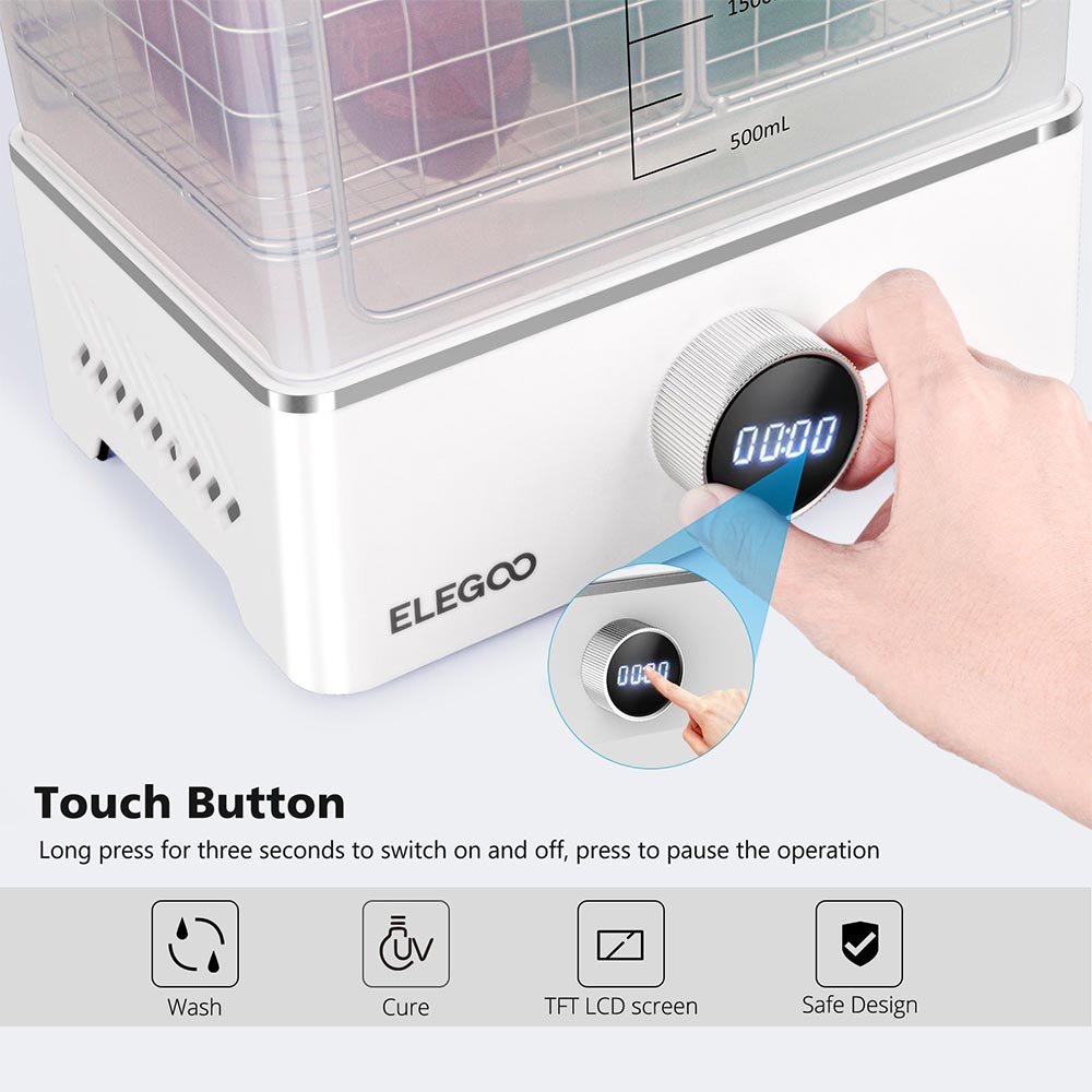 Elegoo - Mercury XS Wash & Cure - Ensemble Station Lavage et Durcissement