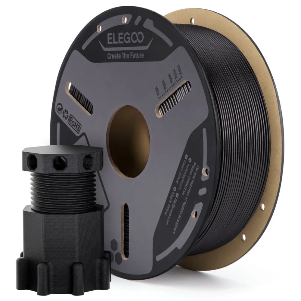 Elegoo - PETG-CF - Noir (Black) - 1,75 mm - 1 kg