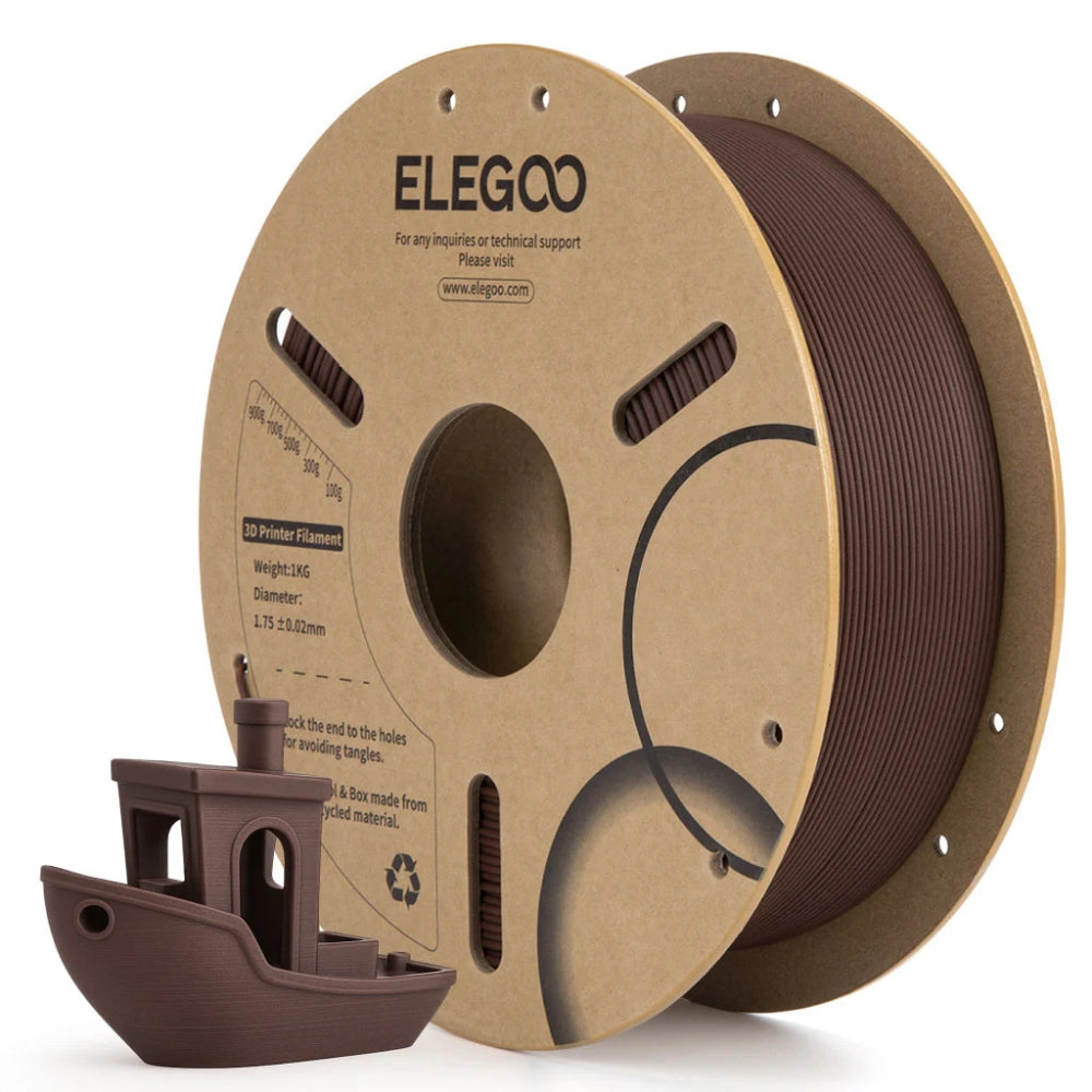 Elegoo - PLA Special - Wood - Palissandre (Rosewood) - 1,75 mm - 1 kg