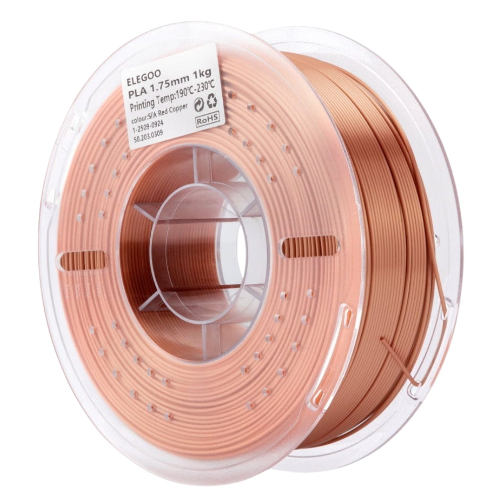 Elegoo - Silk PLA - Rouge Cuivre (Red Copper) - 1,75 mm - 1 kg
