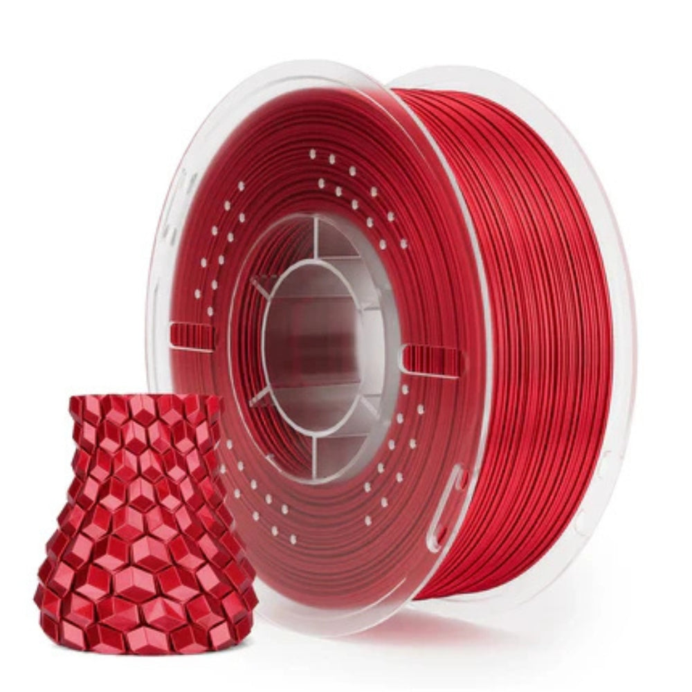 Elegoo - Silk PLA - Rouge Véritable (True Red) - 1,75 mm - 1 kg