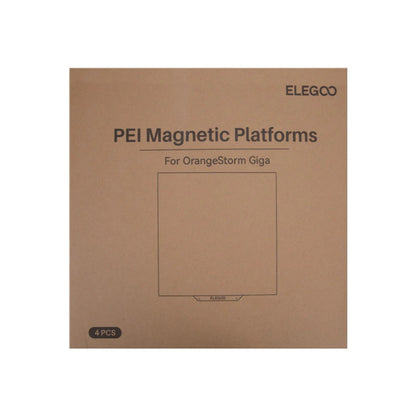 Elegoo - OrangeStorm Giga - Kit de Plateaux d'Impression PEI (Build Plate)