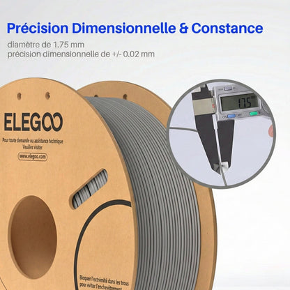Elegoo - PLA - Rose (Pink) - 1,75 mm - 1 kg - RFID