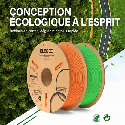 Elegoo - PLA - Blanc (White) - 1,75 mm - 1 kg - RFID