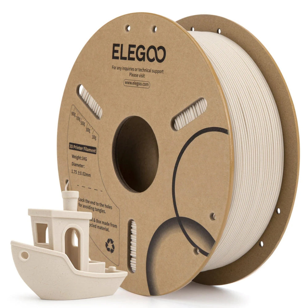 Elegoo - PLA Special - Wood - Bouleau Beige (Tan Birch) - 1,75 mm - 1 kg