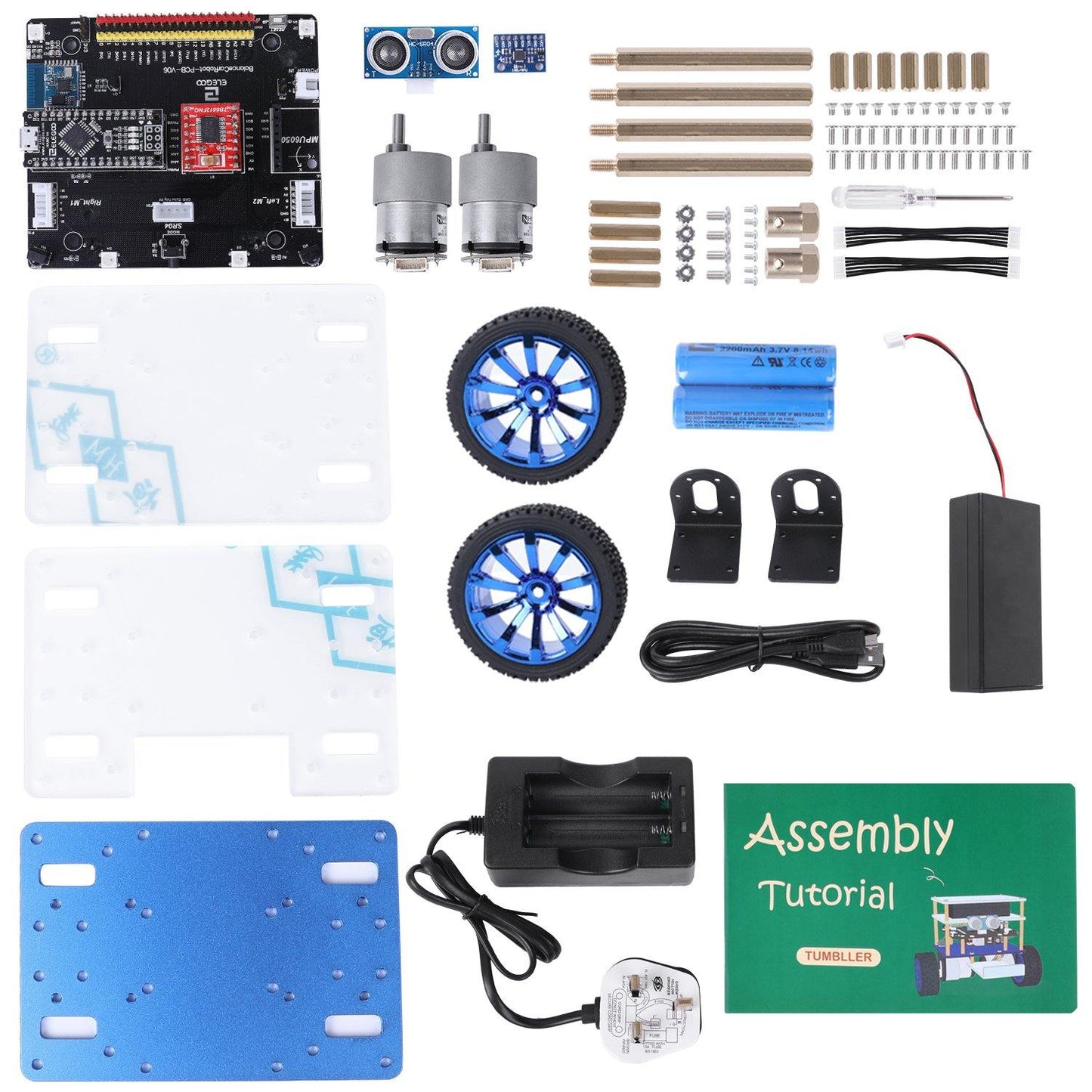 ELEGOO - Kit Robot Auto-Equilibrant (Tumbller Self-Balancing Robot Car Kit)