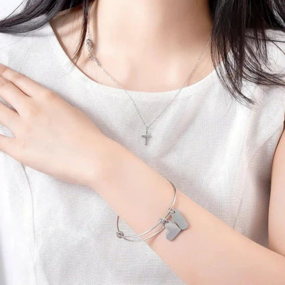 xTool - Ensemble de création de collier et bracelet - Acier inoxydable - Argent