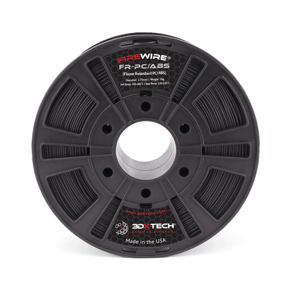 3DXTech - Firewire FR-PC/ABS (Flame Retardant) - Noir (Black) - 1.75 mm - 750 g