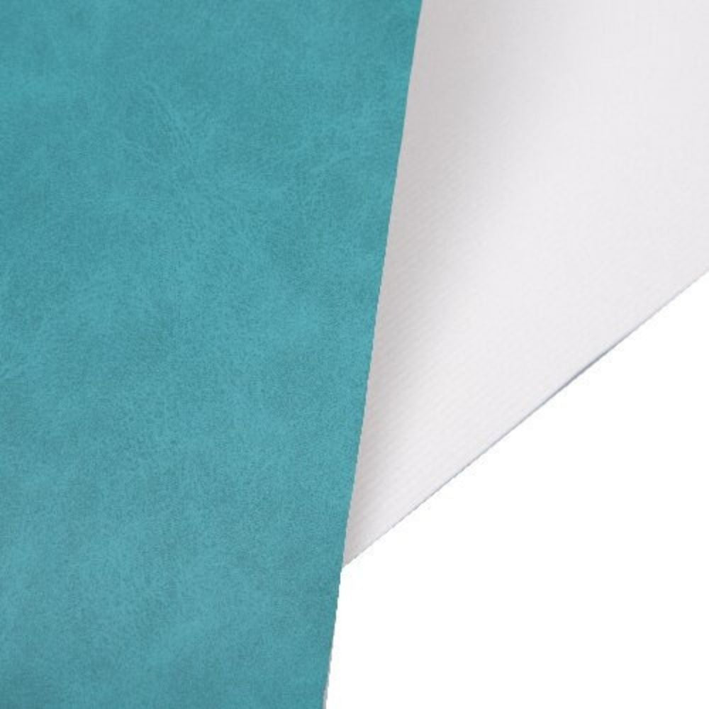 Craft Express - 5 Feuilles Effet Cuir pour sublimation - Turquoise - 30 x 30 cm