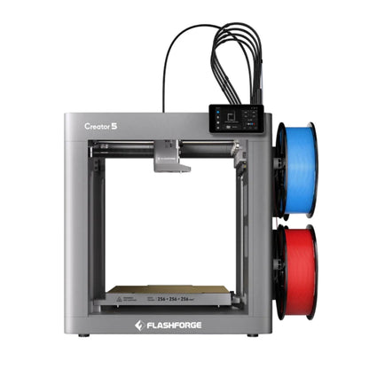 Flashforge - Creator 5 - Imprimante 3D Multi-Couleurs à 4 Têtes d'Impression