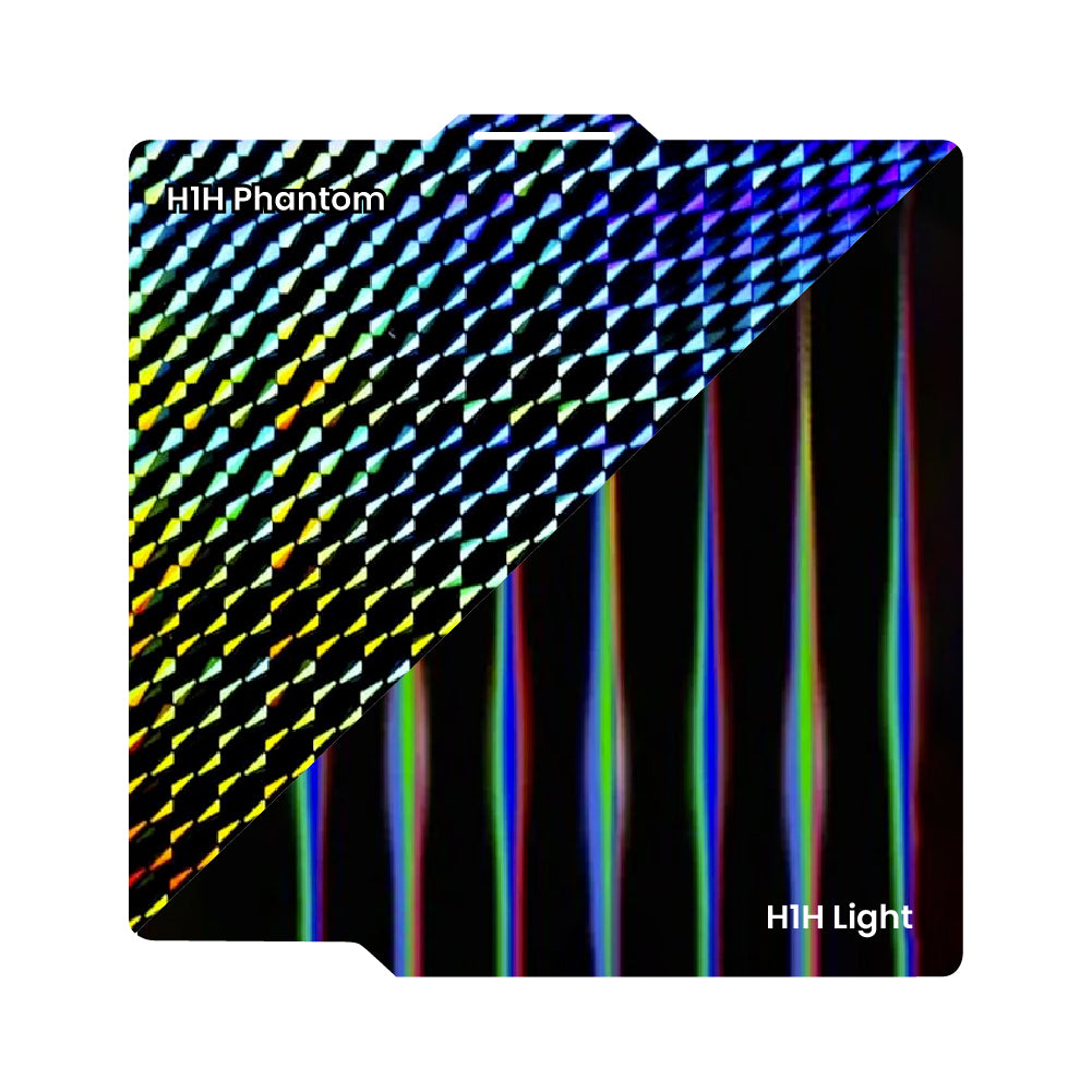 Ziflex - Plateau d'Impression pour Bambu Lab Séries X1/X2/P1/P2/A1 - H1H Light Beam & H1H Phantom - 257 x 257 mm