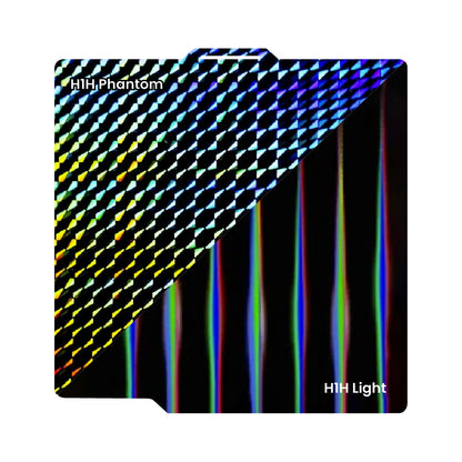 Ziflex - Plateau d'Impression pour Bambu Lab Séries X1/X2/P1/P2/A1 - H1H Light Beam & H1H Phantom - 257 x 257 mm