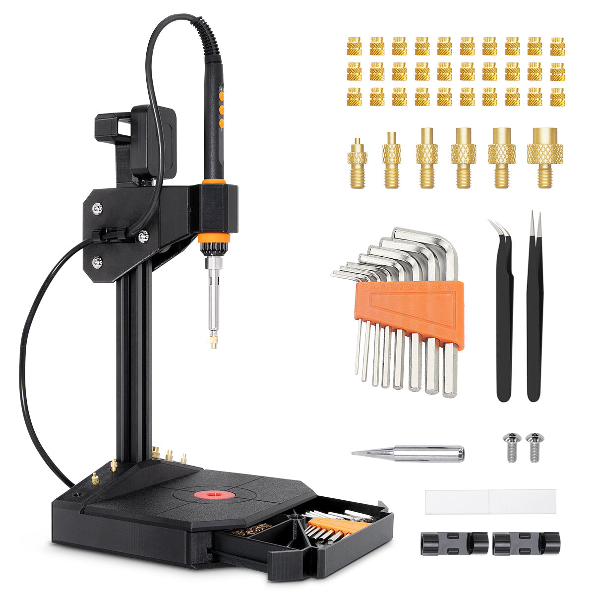 Mintion - Set d'Insertion Thermique Pour Impression 3D (Nutopress Heat Set Insert Tool)