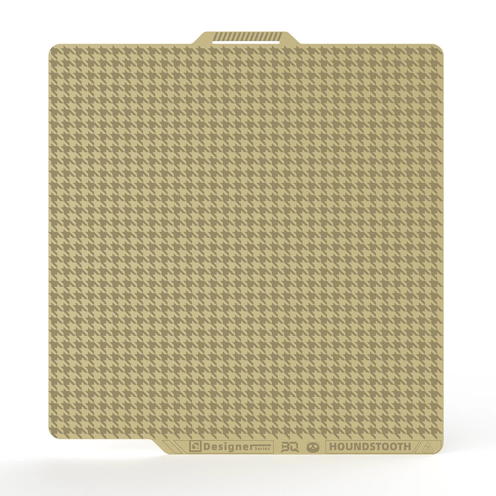 BIQU - Plateau d'impression texturé Dual pour X1/X2/P1/P2/A1 - Nid d'abeille et Pied-de-poule (Honeycomb & Houndstooth Patterns) - 257 x 257 mm