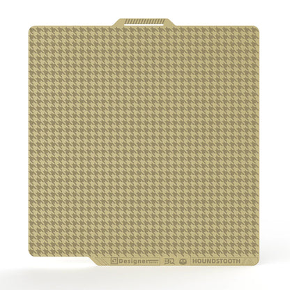 BIQU - Plateau d'impression texturé Dual pour X1/X2/P1/P2/A1 - Nid d'abeille et Pied-de-poule (Honeycomb & Houndstooth Patterns) - 257 x 257 mm