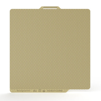 BIQU - Plateau d'impression texturé Dual pour X1/X2/P1/P2/A1 - Nid d'abeille et Pied-de-poule (Honeycomb & Houndstooth Patterns) - 257 x 257 mm