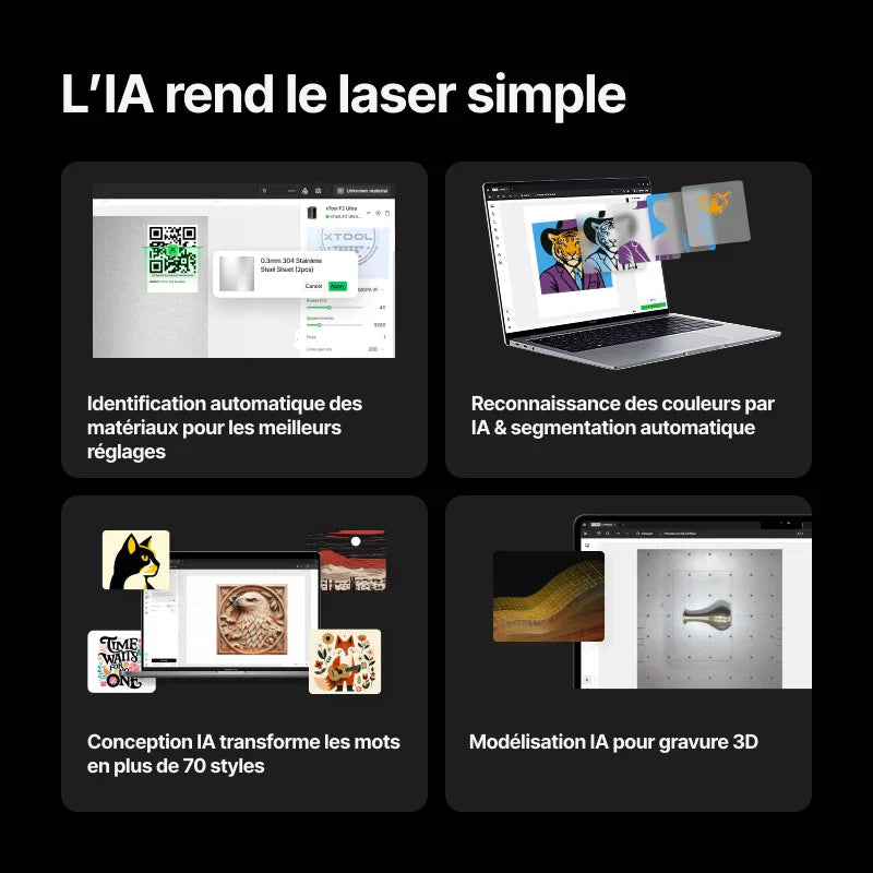 IA xTool sur XCS