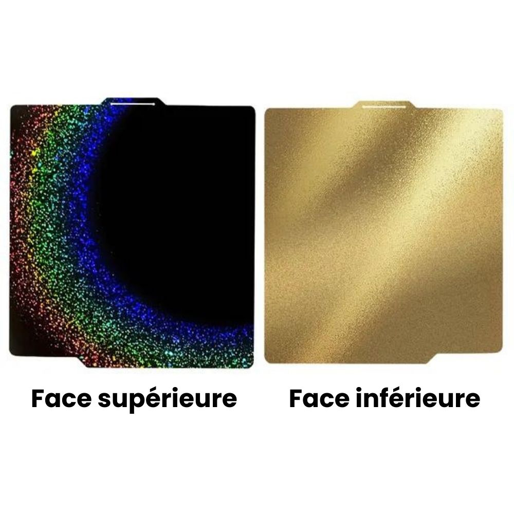 Plateau d'impression  PEY Rainbow deux faces