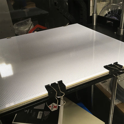 Improve3D - Raise3D - Série N/Pro2 - Plateau Perforé V2 Compatible - 340 x 330 mm, Accessoires Raise3D, Improve3D