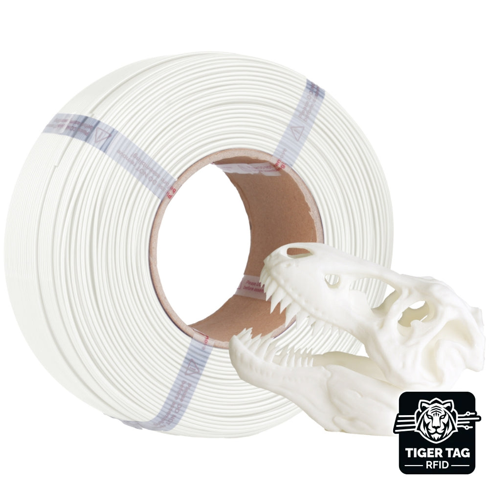 Jamg He - Hi-Speed PLA+ - Blanc Chaud (Warm White) - 1,75 mm - 1 kg - Refill avec RFID TigerTag