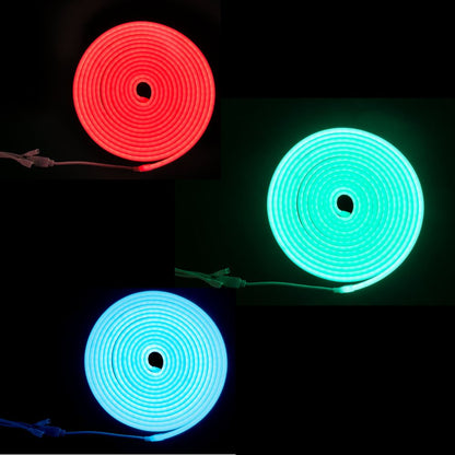 Lotronic - Bande LED IP65 Néon - RGB - 5 m - 3 pièces rouleaux