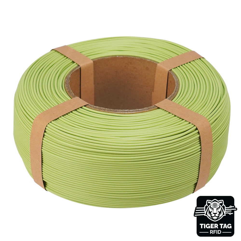 eSun - PLA Matte - Vert Matcha (Matcha Green) - 1,75 mm - 1 kg Refill avec RFID TigerTag