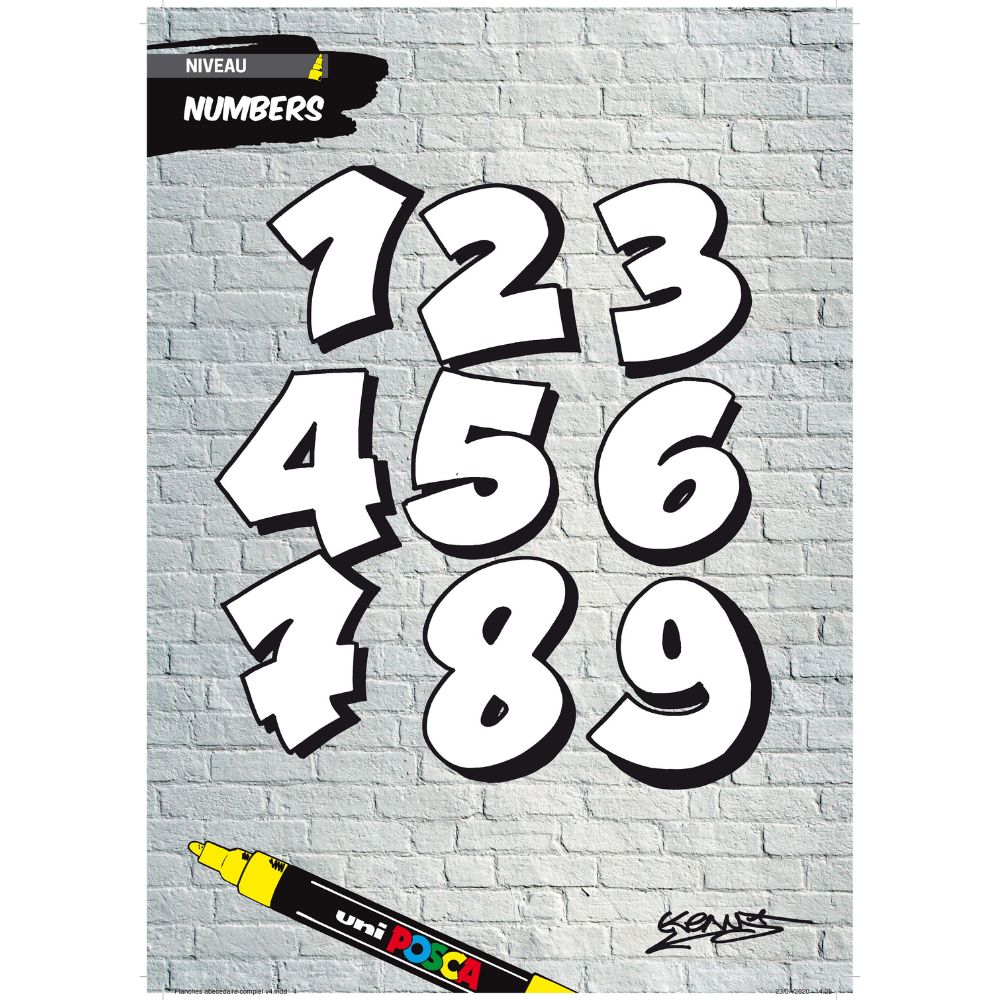 POSCA Abécédaire