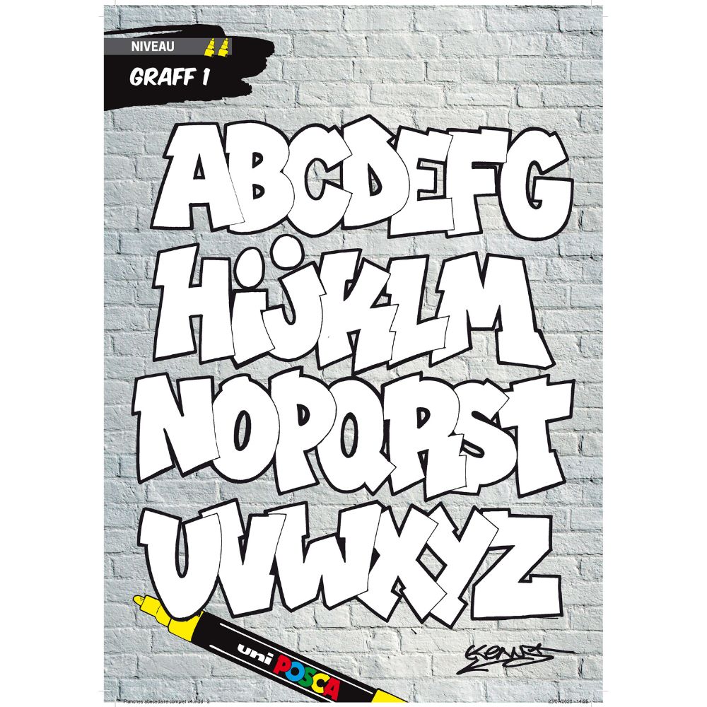 POSCA Abécédaire