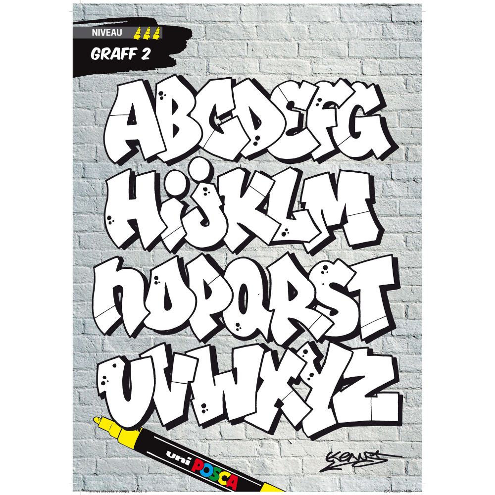 POSCA Abécédaire