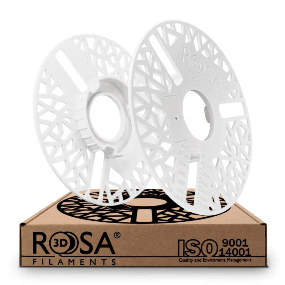 Pack Refill Rosa3D - PLA Starter Blanc x3 + Masterspool Offerte