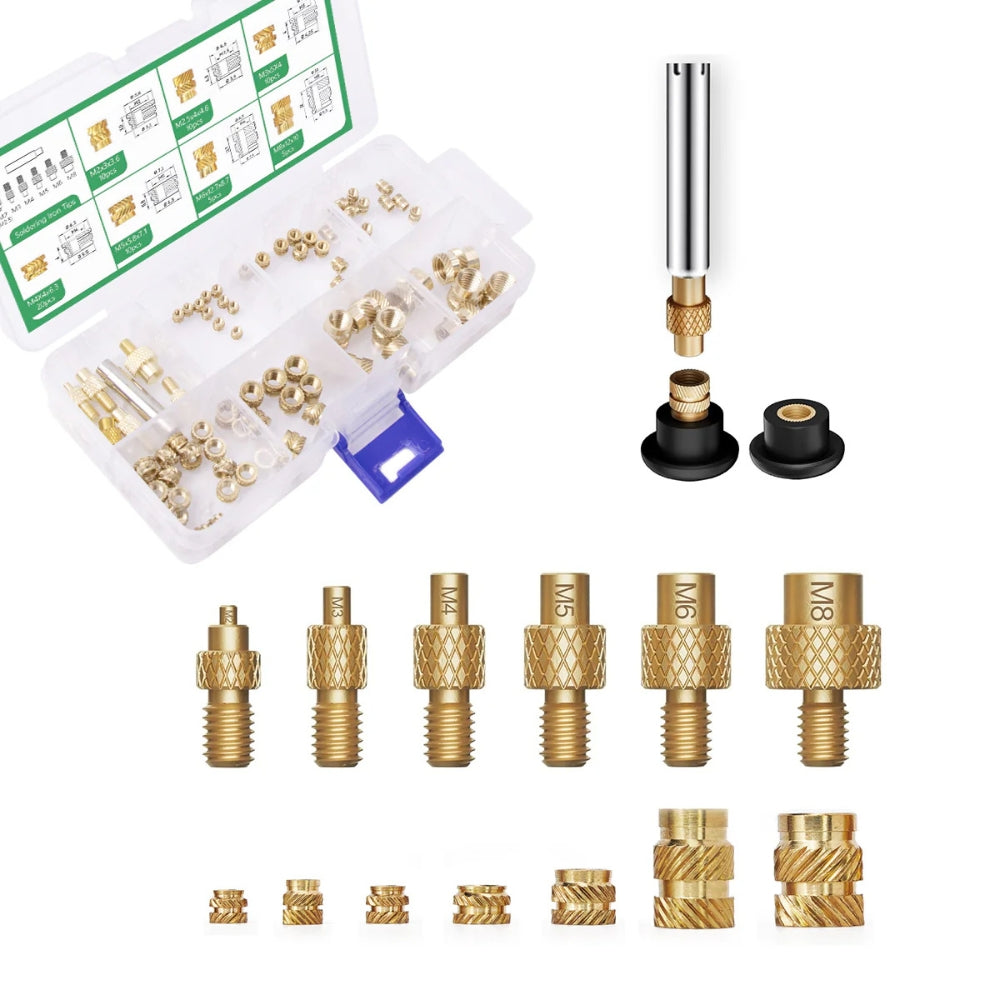 Mintion - Embouts Thermofixés et Kits Filetés (Heat Set Insert Tips and Threaded Kits)