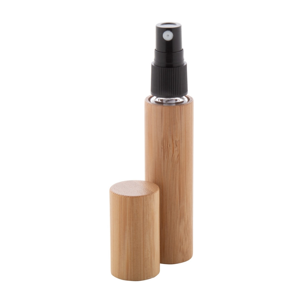 MissKraft - Flacon de parfum à graver en bambou - 10 cm