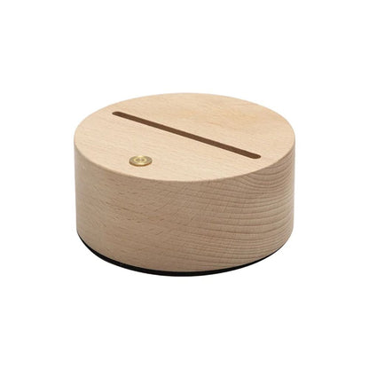 MissKraft - Sublimation - Base Rechargeable LED Ronde - 7 couleurs