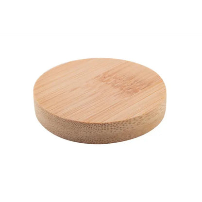 MissKraft - 5 Ouvre-Bouteilles Rond en Bambou - ø 6 cm