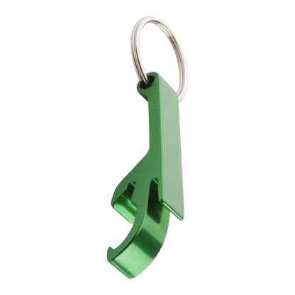 MissKraft - 5 Porte-clés Décapsuleurs en métal à graver Russel - Vert