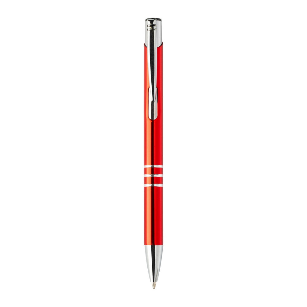 MissKraft - 5 Stylos à bille à graver Rechannel - Rouge