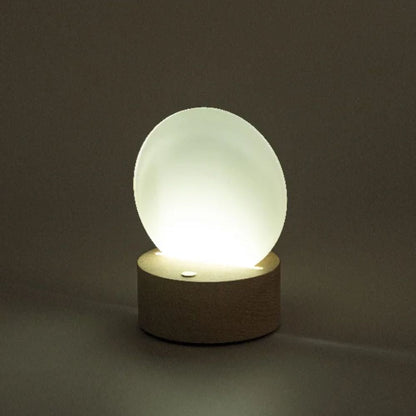 MissKraft - Sublimation - Base Rechargeable LED Ronde - 3 couleurs