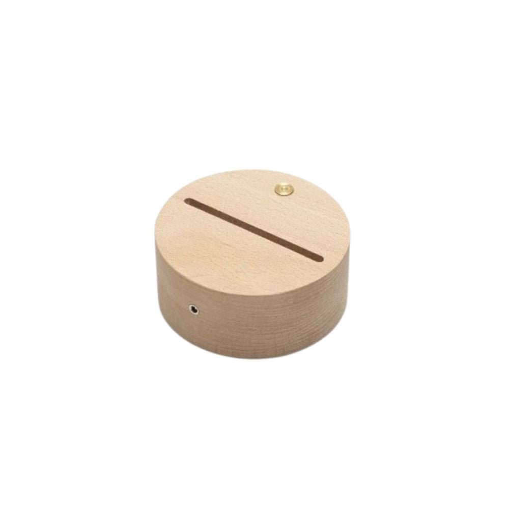 MissKraft - Sublimation - Base Rechargeable LED Ronde - 7 couleurs