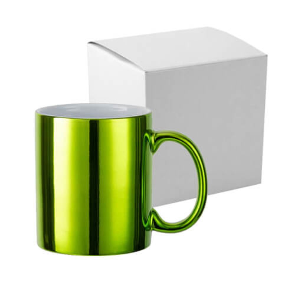 MissKraft - Sublimation - Mug en Céramique - Vert Clair - 330 ml