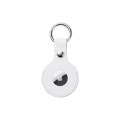 MissKraft - Sublimation - Porte-clés en cuir / étui AirTag  - Blanc