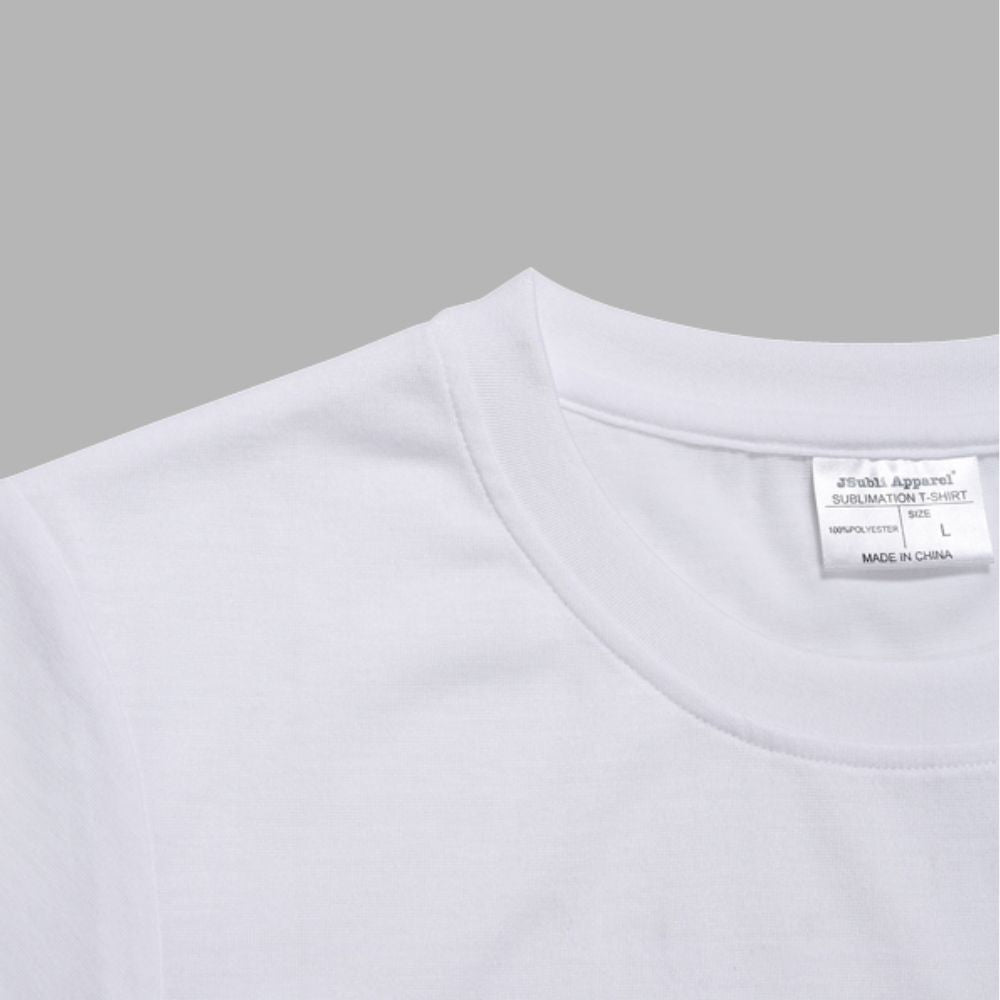 MissKraft - Sublimation - T-shirt Femme 100% Polyester - Blanc