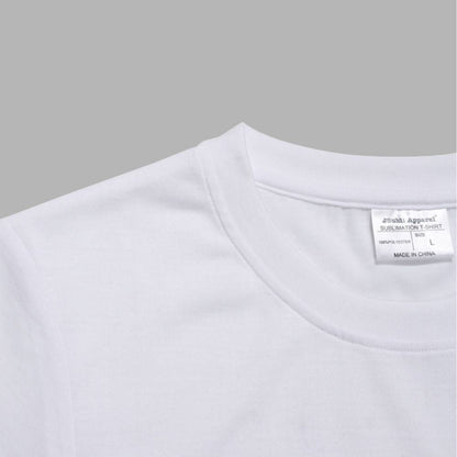 MissKraft - Sublimation - T-shirt Femme 100% Polyester - Blanc