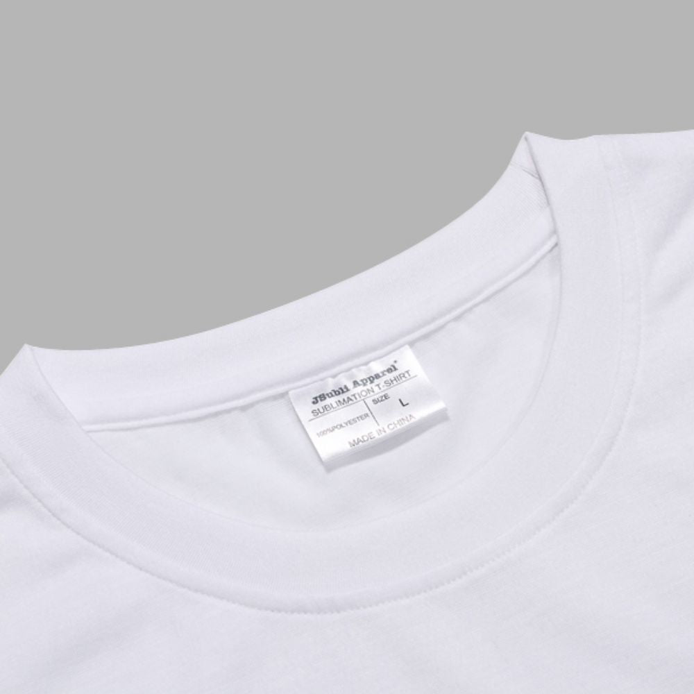 MissKraft - Sublimation - T-shirt Femme 100% Polyester - Blanc
