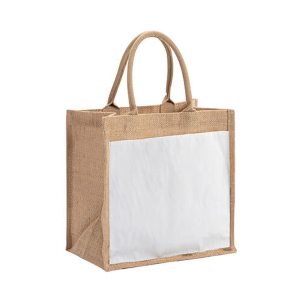 MissKraft - Sublimation - Tote Bag en Jute - 30 x 30 x 19 cm