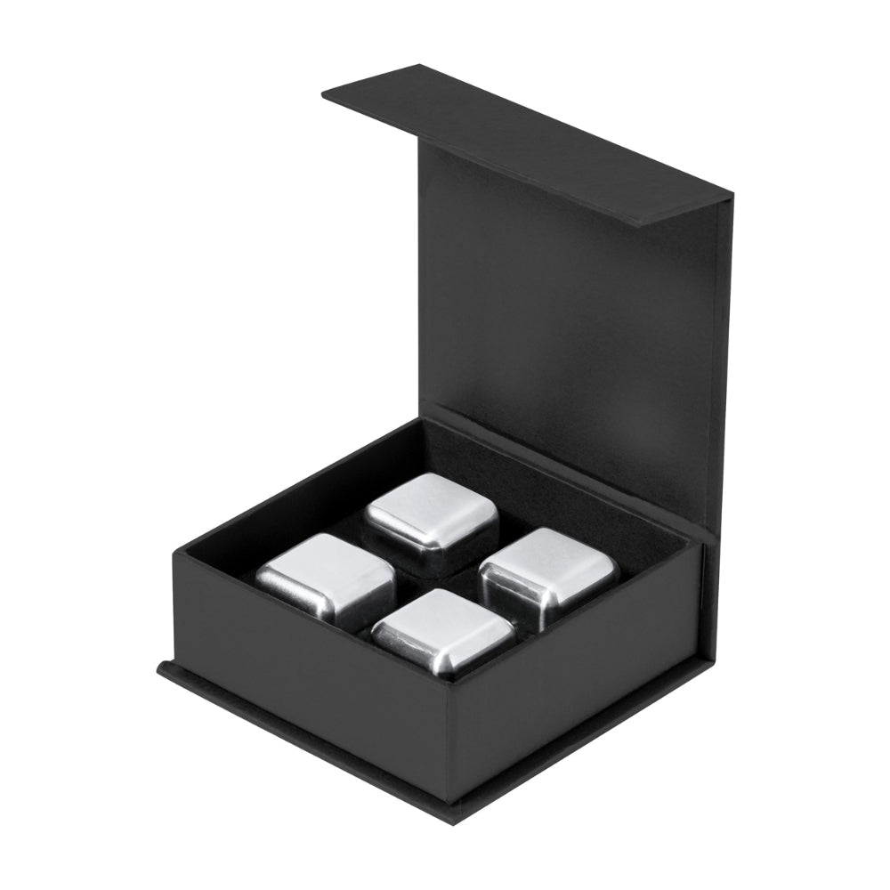 Misskraft - Set de 4 Glaçons Arran en Acier inoxydable à graver