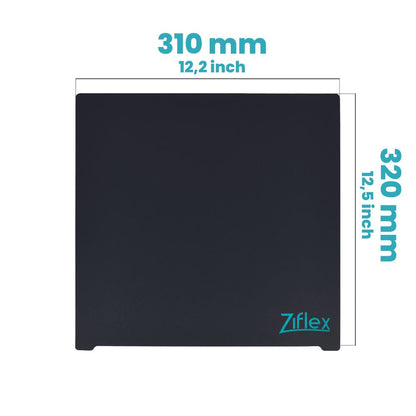 Ziflex - Upper surface Ultimate High temp 310 x 320 mm - CR10S PRO