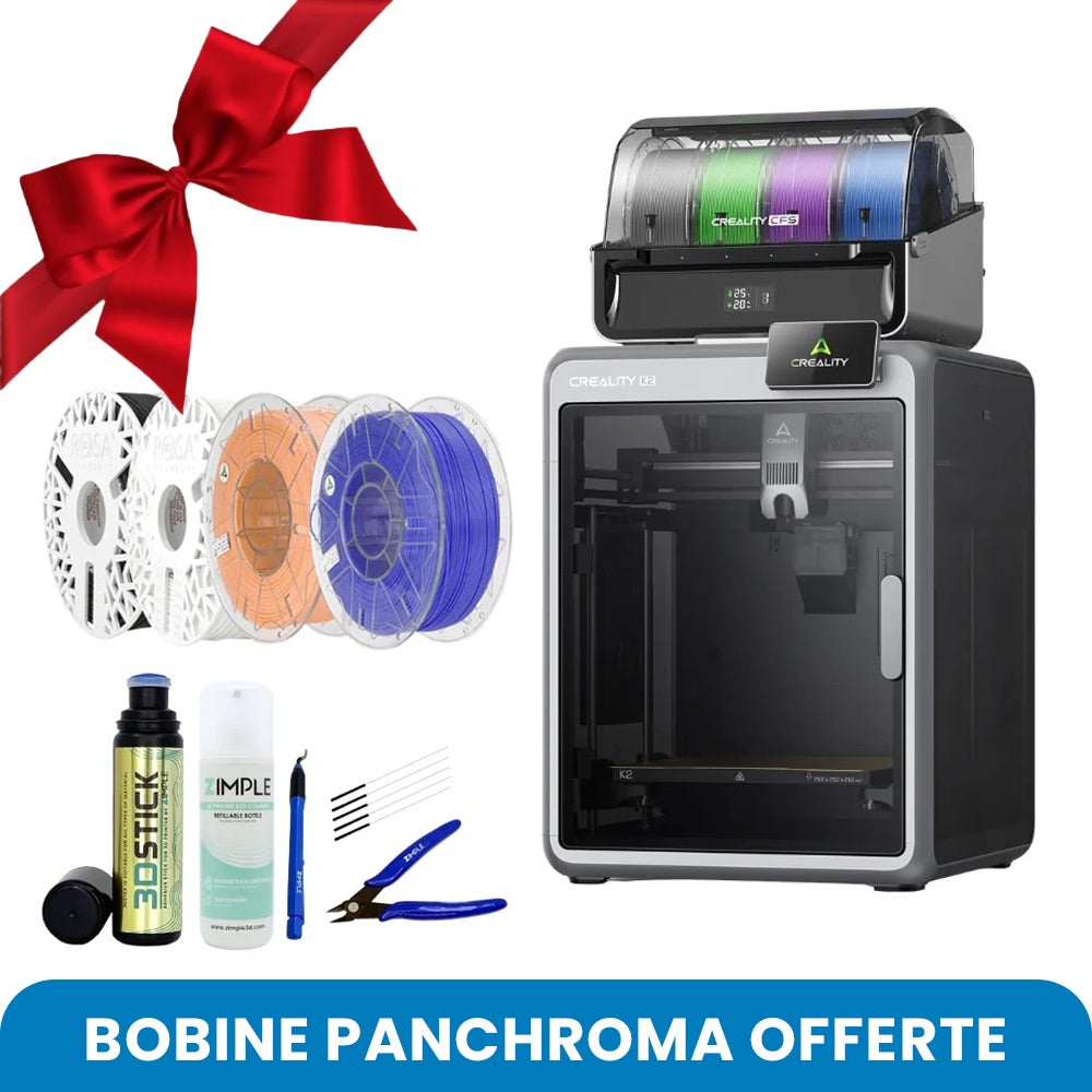 Pack Starter Creality K2 Combo avec Bobine Panchroma Offerte