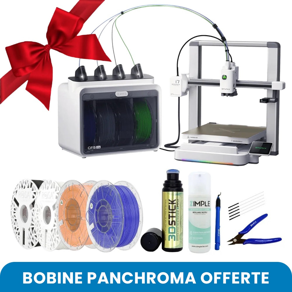 Pack Starter - Creality SPARKX i7 Color Combo avec Bobine Panchroma Offerte